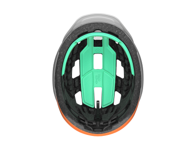 LAZER Unisex Sport Cerro KinetiCore Helm white flash orange M Produktbild 1