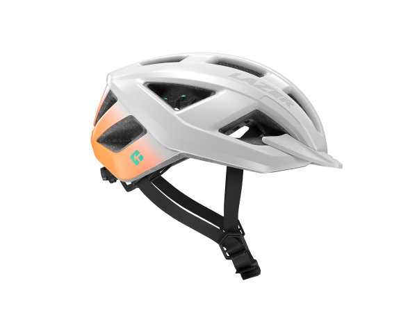 LAZER Unisex Sport Cerro KinetiCore Helm white flash orange S