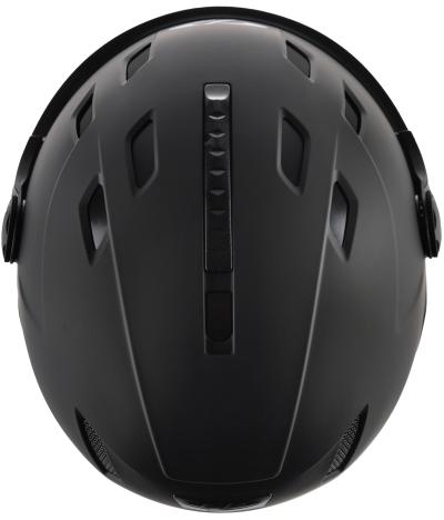 CP Ski CORAO+ Helmet black soft touch / Visor Nr.28 XL Produktbild 4