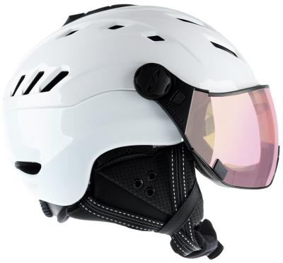 CP Ski CAMURAI Helmet pearlwhite shiny/white shiny / Visor Nr. 29 M Produktbild 1