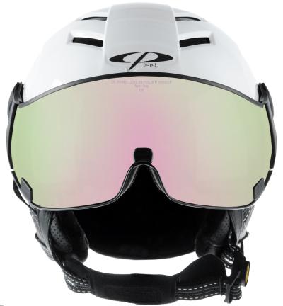 CP Ski CAMURAI Helmet pearlwhite shiny/white shiny / Visor Nr. 29 M Produktbild 2
