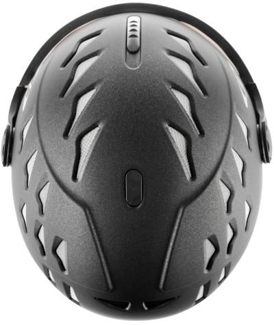 CP Ski CUMA Cashmere Helmet sparkling graphite soft touch / Visor Nr.13 S Produktbild 4