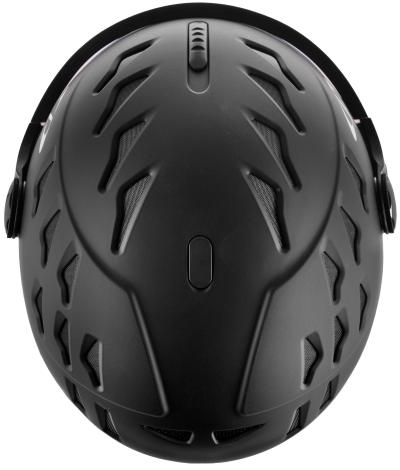 CP Ski CUMA Helmet black soft touch/black soft touch / Visor Nr.28 S Produktbild 4