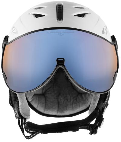 CP Ski CUMA Helmet white shiny/white shiny / Visor Nr. 16 M Produktbild 2