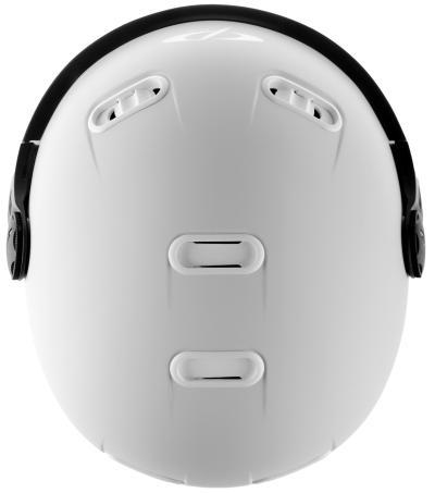 CP Ski CARACHILLO Helmet white soft touch / Visor Nr.26 XL Produktbild 4