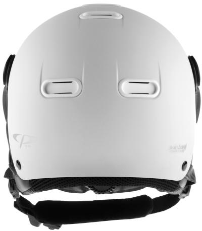 CP Ski CARACHILLO Helmet white soft touch / Visor Nr.27 L Produktbild 3
