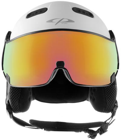 CP Ski CARACHILLO XS Helmet snow white / Visor Nr. 81 XS Produktbild 2