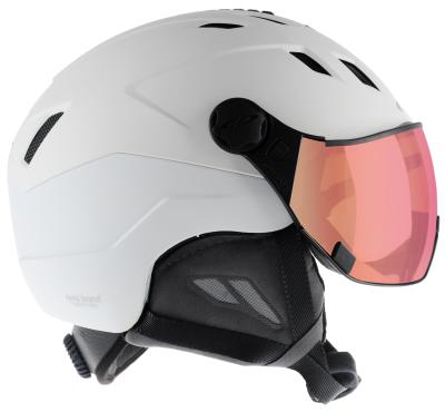 CP Ski CORAO Helmet white soft touch / Visor Nr.28 L Produktbild 1