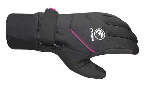 Chiba Rain Pro Gloves black/pink XS