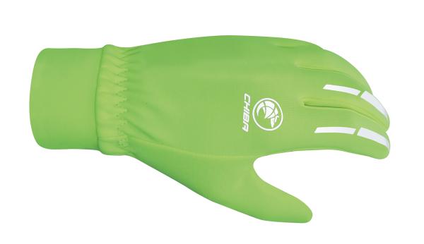 Chiba Thermofleece Gloves screaming yellow S