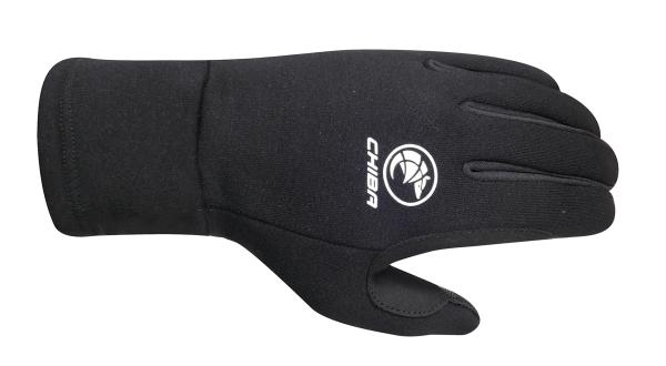 Chiba Polarfleece Gloves black M