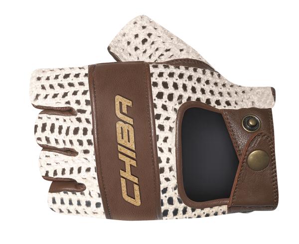 Chiba Pure Nature Gloves beige brown XL