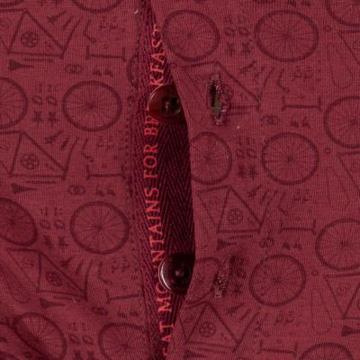 Le Patron Boxers de Bicyclette bordeaux forest L Produktbild 3