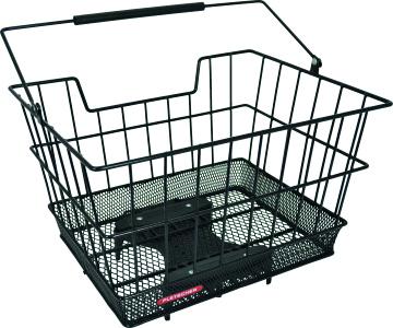 Pletscher Korb Flash Gep&auml;cktr&auml;ger grob mit 3-Punkte Adapter schwarz 