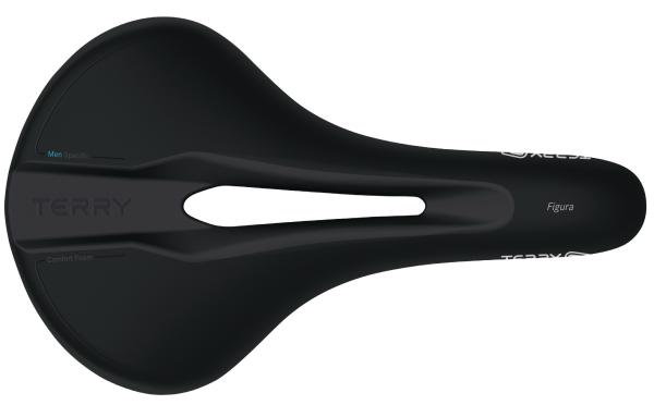 Terry Sattel Figura Max Man mit &Ouml;ffnung black 