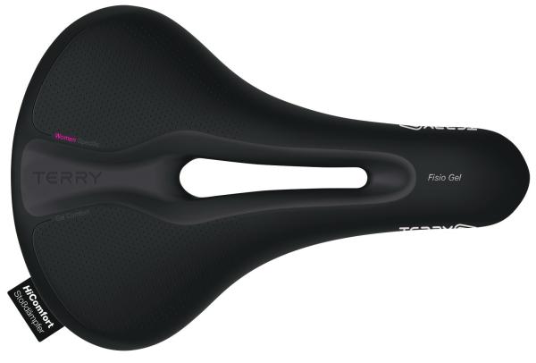 Terry Sattel Fisio Flex Gel Lady mit &Ouml;ffnung black 