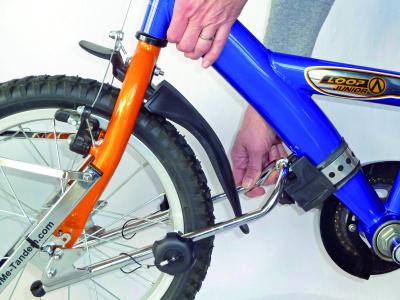 FollowMe Komplet-Set f&uuml;r 2tes Kinderrad Inkl. Achsverl.-Muttern 5/16" und 3/8"  Produktbild 1