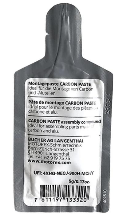Motorex Carbon Paste Montagepaste Beutel 5 g  Produktbild 1