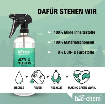 Bio-Chem Acryl- und Plexiglasreiniger 750 ml mit Spr&uuml;hkopf  Produktbild 4