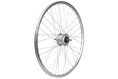 Laufrad hinten 26" 559x19 Nexus SGC60118VAS 132mm 8-Gang V-Brake/Rollerbrake NT silber  Produktbild 1