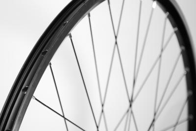 Laufrad hinten 26" 559x19 Nexus SGC60118VAS 132mm 8-Gang V-Brake/Rollerbrake NT schwarz / Nabe silber  Produktbild 3