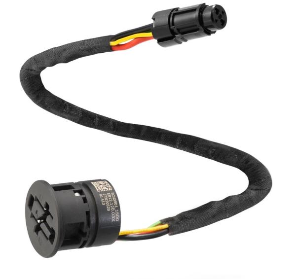 Bosch Ladebuchsenkabel 350mm BCH3901 schwarz 