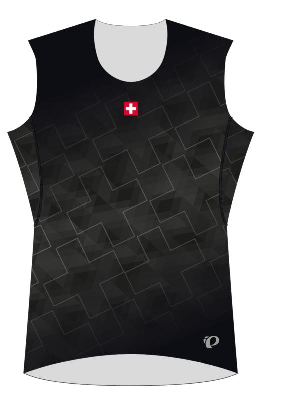 PEARL iZUMi Transfer Mesh SL Baselayer Suisse Edition 3.0 black XXL