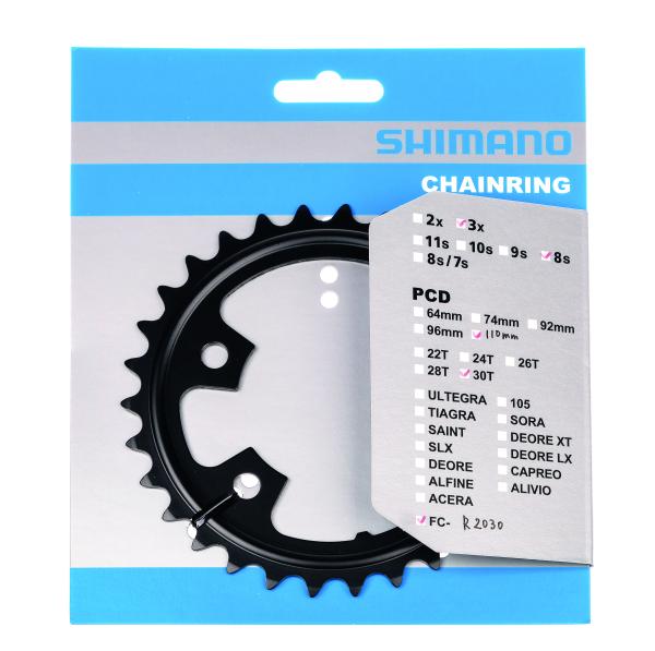Shimano Kettenblatt FC-R2030 30 Z&auml;hne MR 
