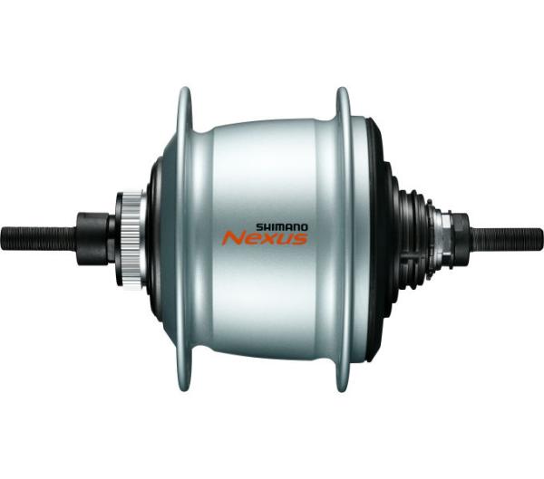 Shimano Getriebenabe NEXUS SG-C6001 8-Gang 32-Loch Center-Lock 135 mm silber 
