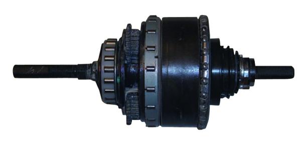 Shimano Getriebeeinheit SG-8C31 Achse 184 mm inkl. Bremsarm & Staubkappen A/C 