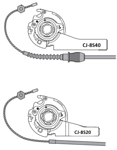 Shimano Schalthebel ALFINE SL-S503 rechts 8-Gang CJ-8S20 schwarz  Produktbild 1