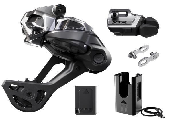 Shimano XTR Di2 Upgrade Kit, Set mit RD-M9250 -SGS/SW-M9250-IR/BT-DN320/EC-DN100/SM-CN910-12 Box 