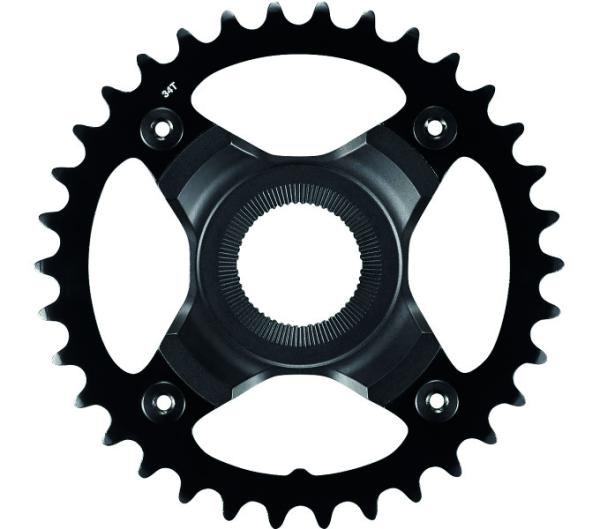 Shimano Kettenblatt STEPS SM-CRE70 34 Z&auml;hne 53 mm Kettenlinie 