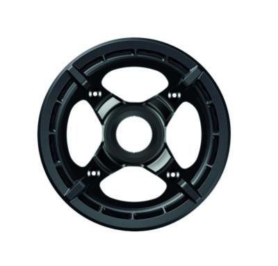 Shimano Kettenblatt STEPS SM-CRE70 42 Z&auml;hne 50 mm Kettenlinie 12-Gang mit doppeltem Hosenschutz schwarz  Produktbild 1