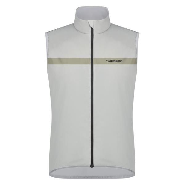 Shimano Men Evolve Prima Wind Vest mirror gray XL