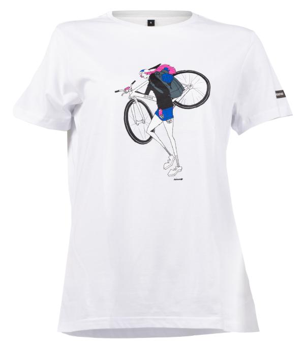 Shimano Women Sentiero Ltd T-Shirt white L