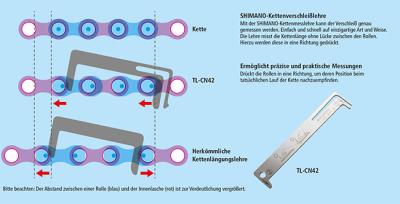 Shimano Kettenlehre TL-CN42  Produktbild 1