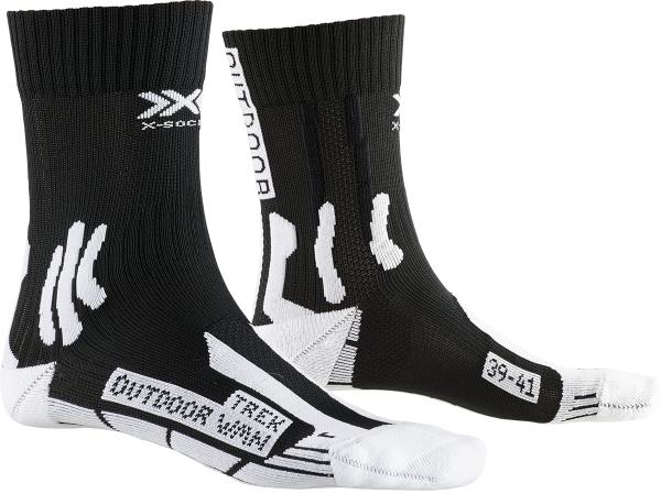X-SOCKS Women Trek Outdoor opal black/arctic white 39-40