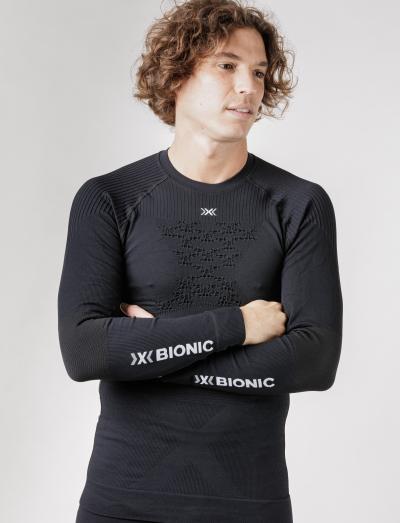 X-BIONIC MEN Energy Accumulator 4.0 Shirt LG SL opal black/arctic white XXL Produktbild 3