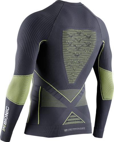 X-BIONIC MEN Energy Accumulator 4.0 Shirt LG SL charcoal/yellow S Produktbild 1