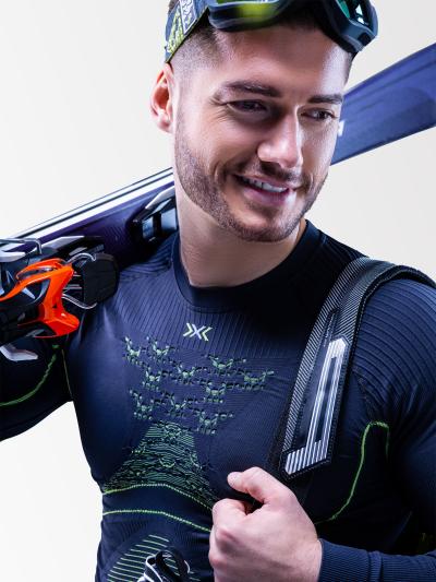 X-BIONIC MEN Energy Accumulator 4.0 Shirt LG SL charcoal/yellow S Produktbild 4