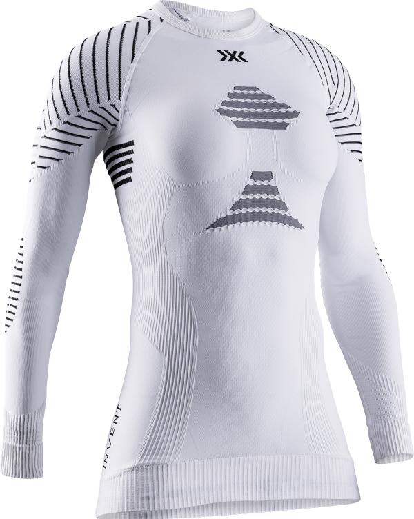 X-BIONIC WOMEN Invent 4.0 Shirt LG SL white/black XL