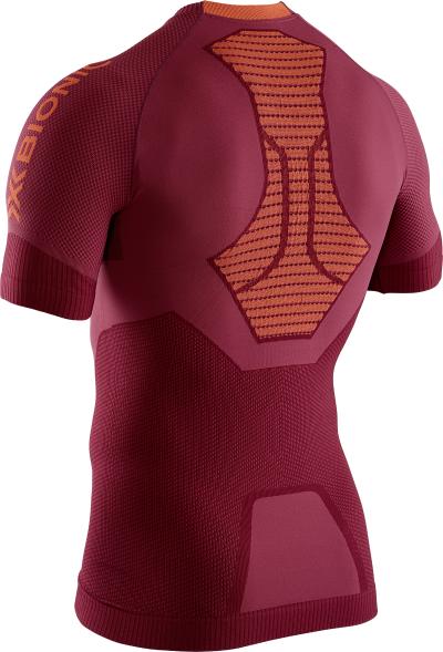 X-BIONIC MEN Invent 4.0 Running Shirt SH SL namib red/kurkuma orange S Produktbild 1