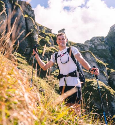 X-BIONIC MEN Invent 4.0 LT Shirt SH SL arctic white/dolomite grey XL Produktbild 2