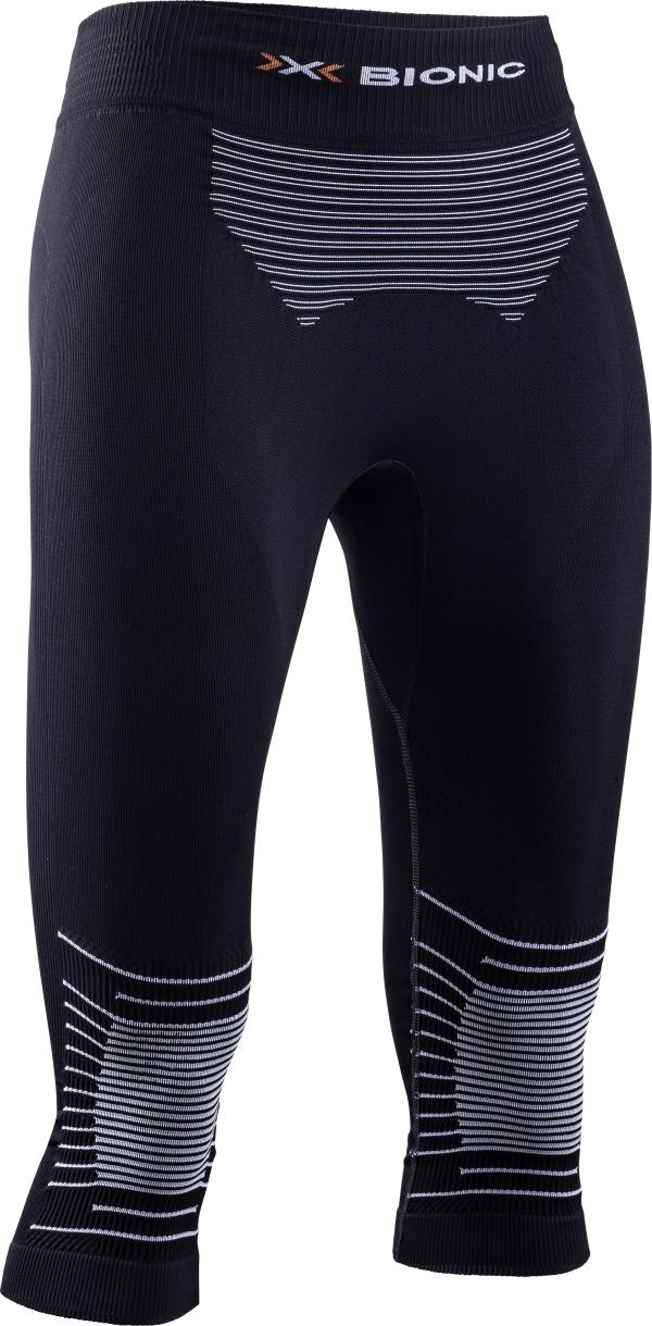 X-BIONIC Women Energizer 4.0 Pants 3/4 opal black/arctic white XL