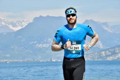 X-BIONIC MEN Twyce 4.0 Running Shirt SH SL twyce blue/opal black S Produktbild 2