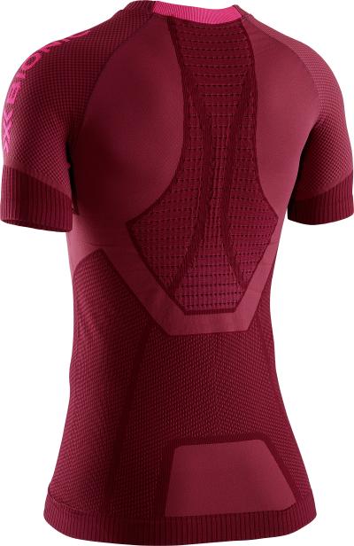 X-BIONIC Women Invent 4.0 Running Shirt SH SL namib red/neon flamingo XL Produktbild 1