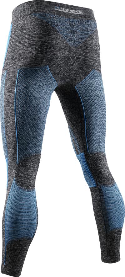 X-BIONIC Men Energy Accumulator 4.0 Melange Pants dark grey melange/blue XXL Produktbild 1