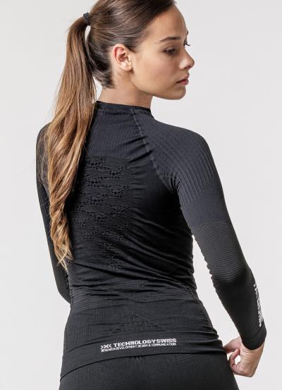 X-BIONIC Women Energy Accumulator 4.0 Shirt LG SL opal black/arctic white M Produktbild 4