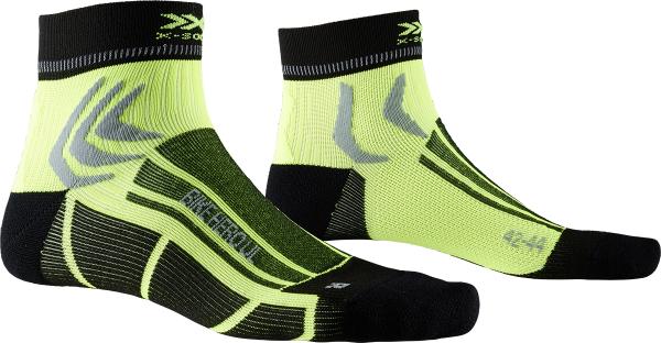 X-SOCKS Bike Hero UL opal black/phyton yellow 39-41